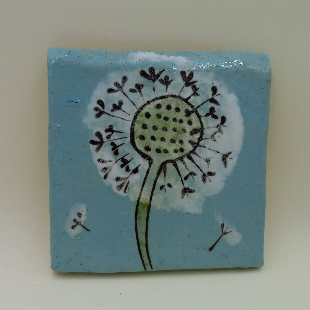 rekodzielo-plytka-ceramiczna-dekor-dmuchawiec
