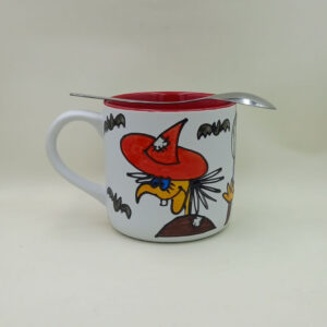 Ręcznie malowany kubek 400 ml "Kubek Czarującej Kobiety"