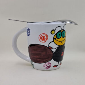 Ręcznie malowany kubek 300 ml "Każdego dnia bądź jak Żuk..."