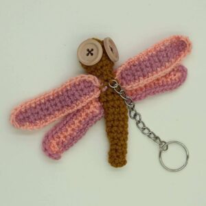 rekodzielo-brelok-szydelkowy-wazka