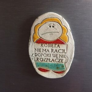 rekodzielo-magnes-ceramiczny-kobieta-nie-ma-racji