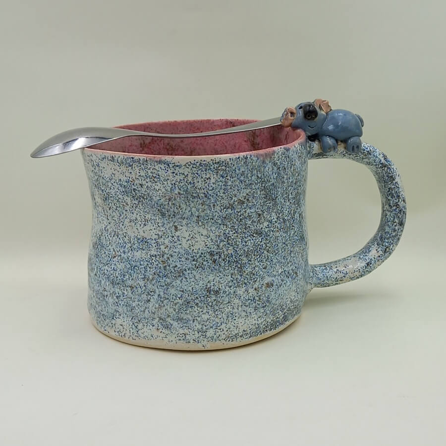Ręcznie robiony kubek ceramiczny "Koala"