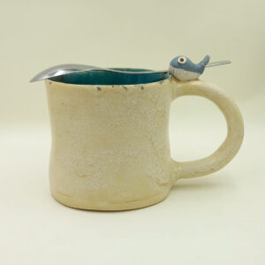 Ręcznie robiony kubek ceramiczny "Wieloryb"