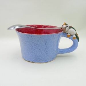 Ręcznie robiony kubek ceramiczny "Jednorożec"