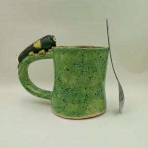 Ręcznie robiony kubek ceramiczny "Smok"