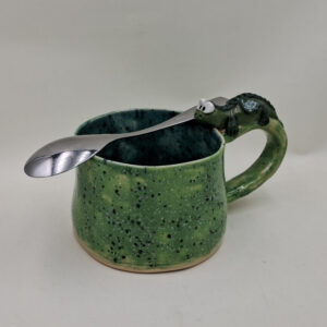 Ręcznie robiony kubek ceramiczny "Smok"