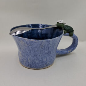 Ręcznie robiony kubek ceramiczny "Żółwik"